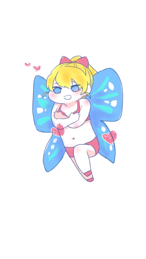 ちょうちょありTシャツ