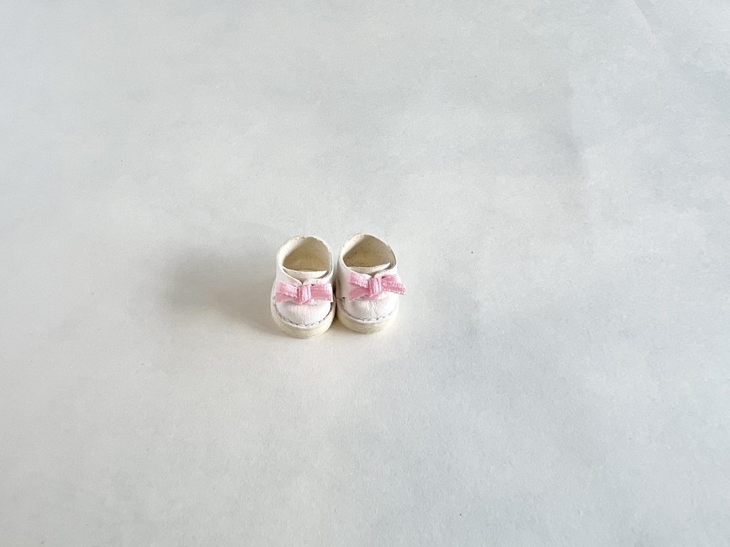 kumukuku（puko）サイズのリボンシューズ