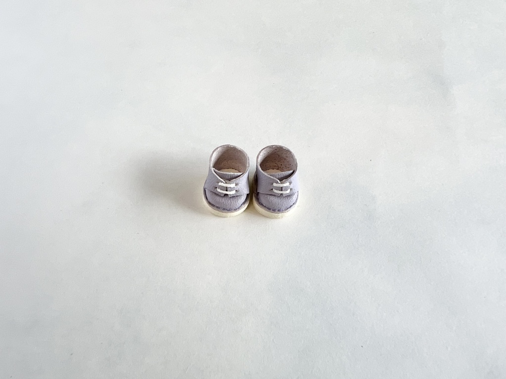 kumukuku（puko）靴　ラベンダーカラー