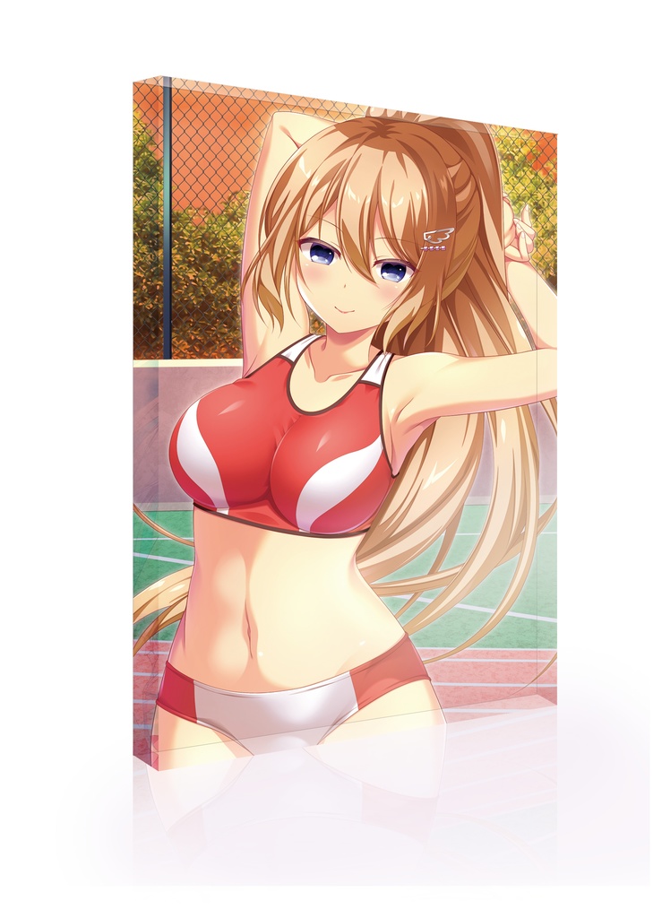 Steam版Eスクールライフ発売記念 B6アクリルオーナメント 陣内 莉佳子