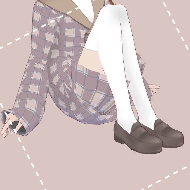 【無料版】チェックセットアップ【VRoid 用】