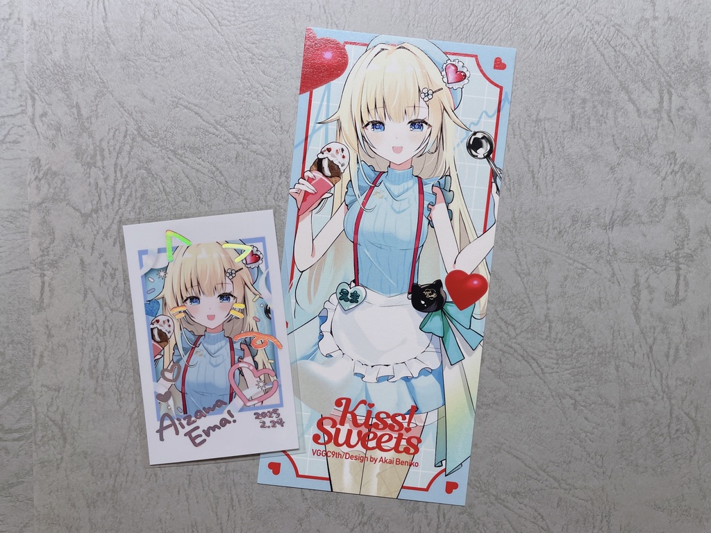 [藍沢エマ]推しチェキ＆カードセット