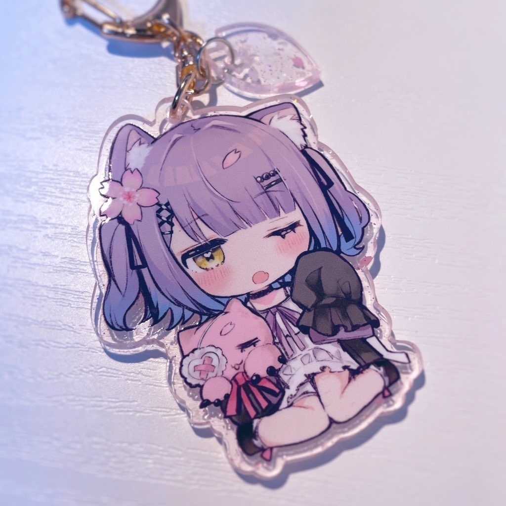 [紫宮るな]さくらしのみやアクキー