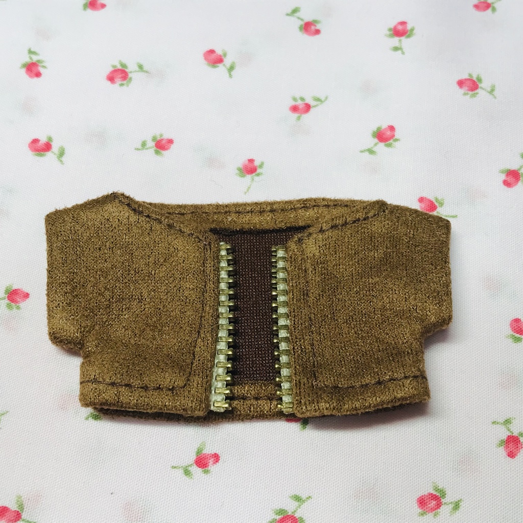 10cmぬい用 スエードジャケット