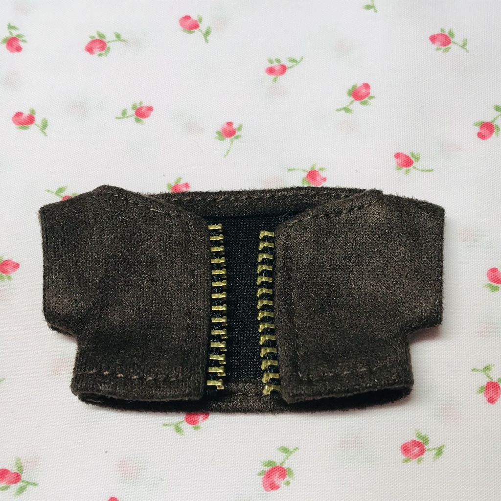 10cmぬい用 スエードジャケット