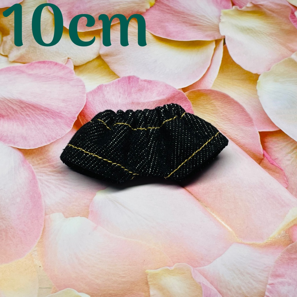 10cmぬい用 デニムゴムパン