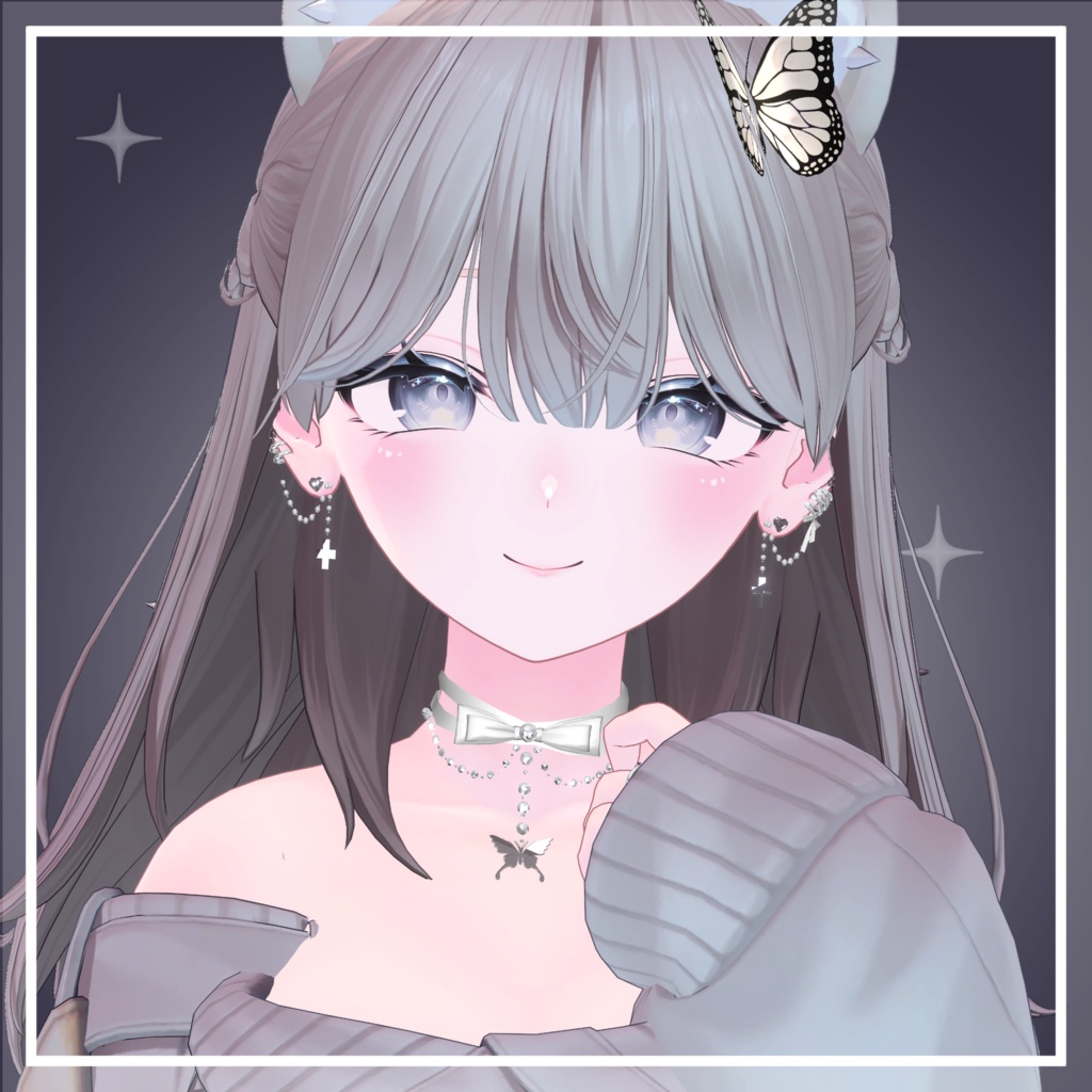 Shinano(しなの)🌸 Butterfly Necklace