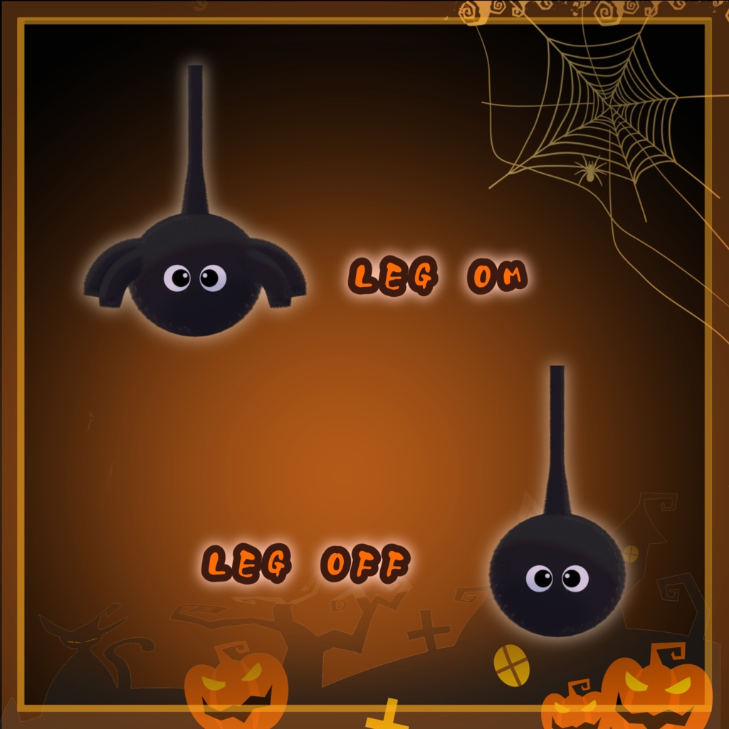 汎用 「ちいさくも」🎃 Little Spider