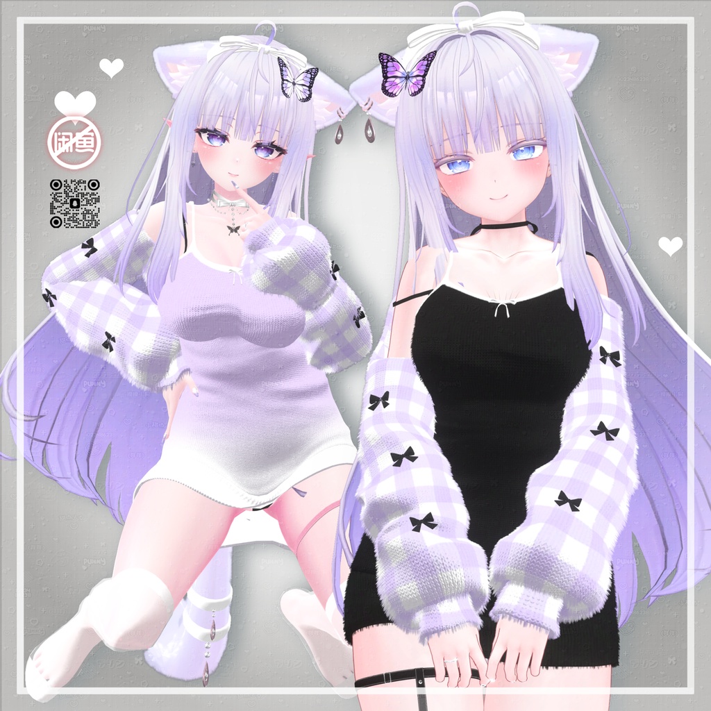 20 Avatars | ふわふわイヤー&テイル (Ear & Tail)