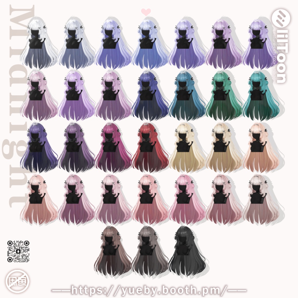 「🖤FullSet 30% OFF🖤」18 Avatars | Midnight