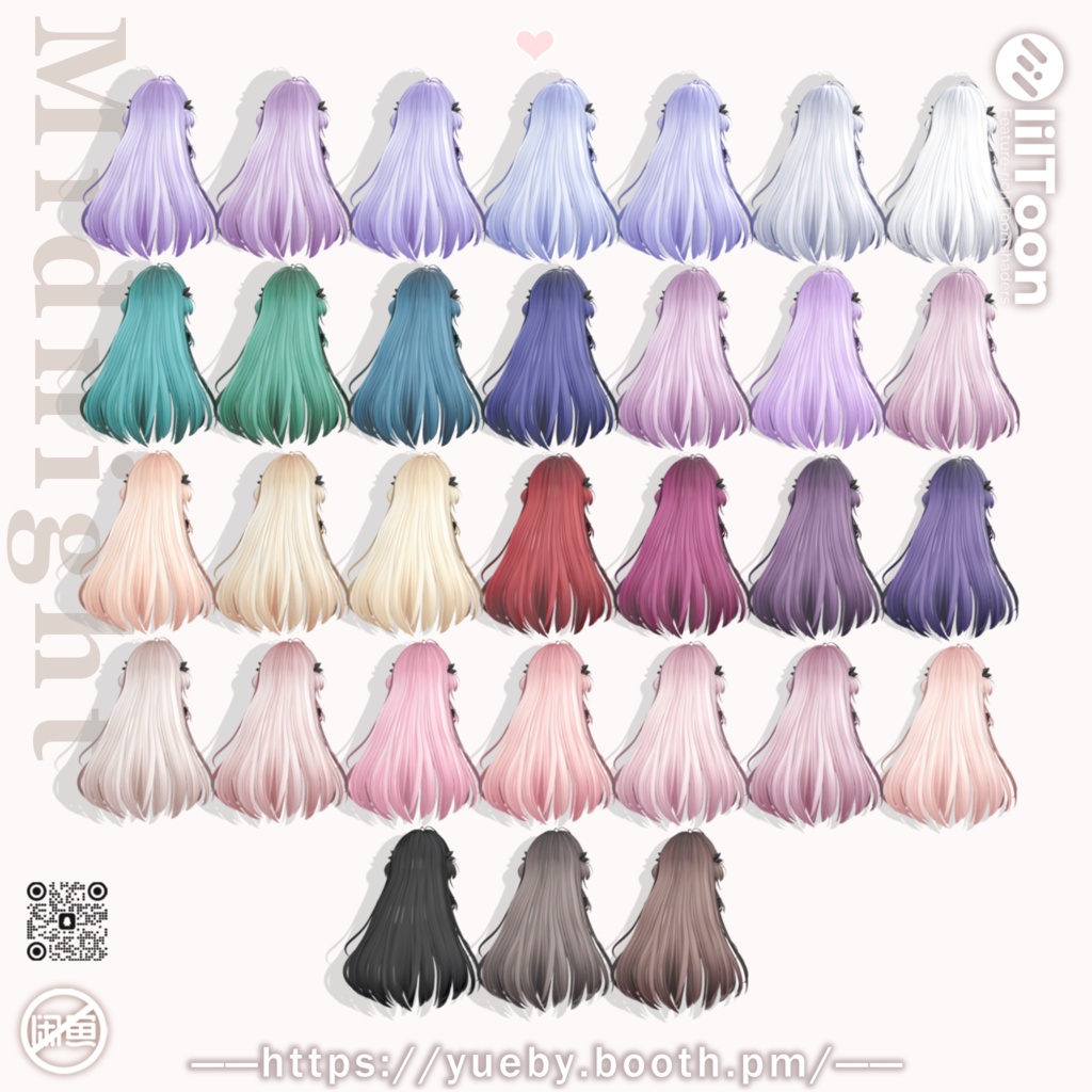 「🖤FullSet 30% OFF🖤」18 Avatars | Midnight