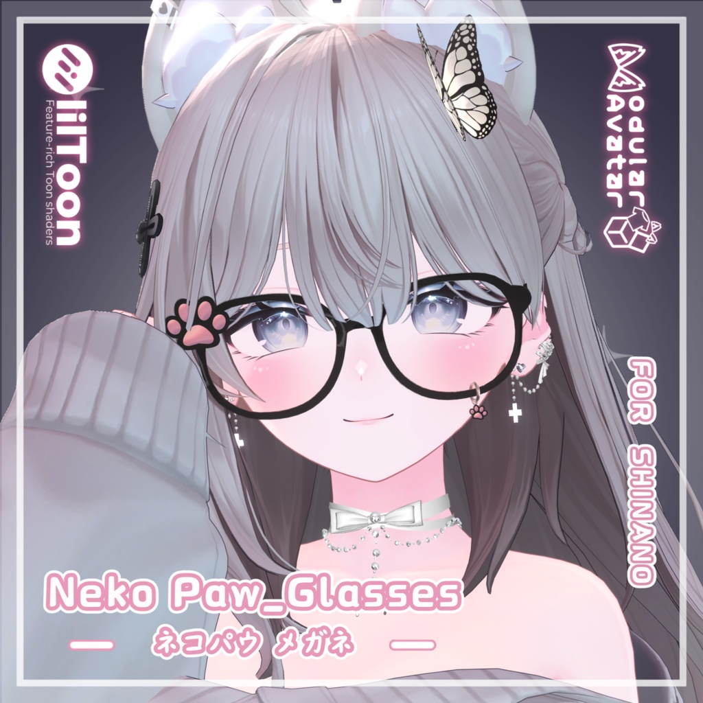 13 Avatars ๐ธ NekoPaw Glasses