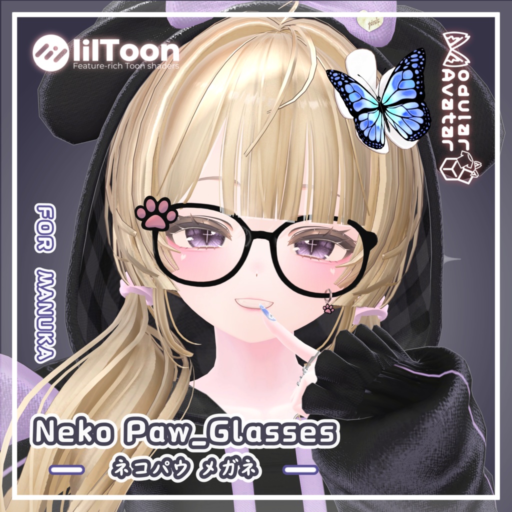 13 Avatars ๐ธ NekoPaw Glasses
