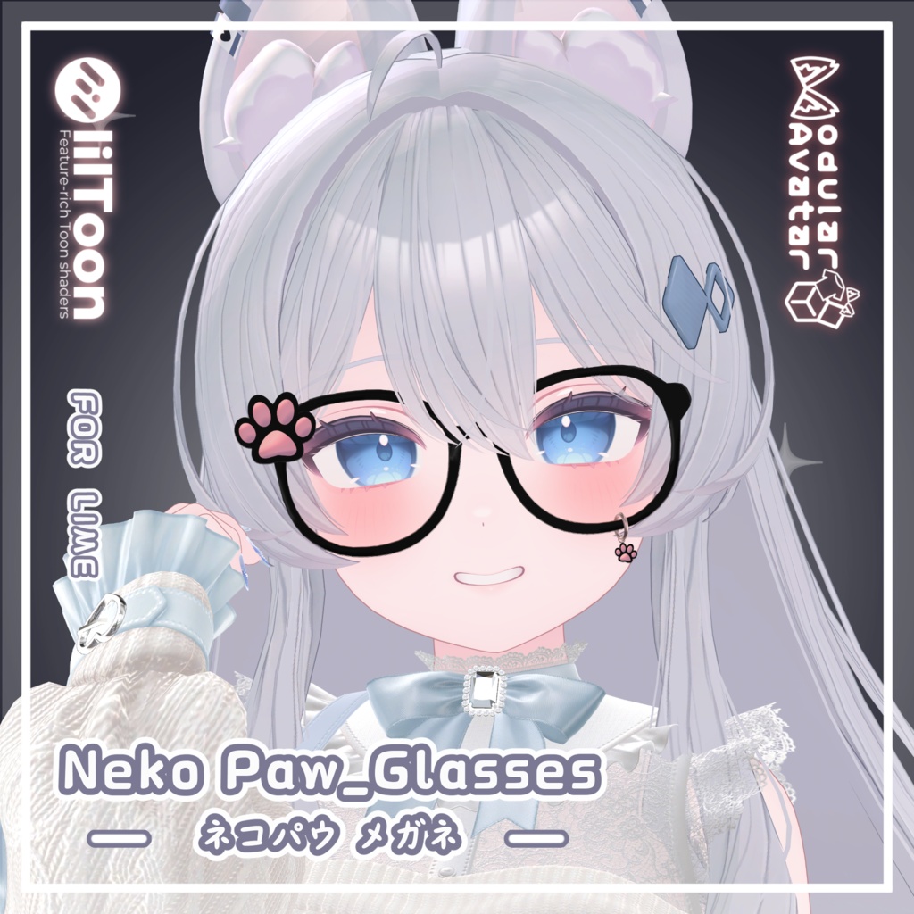 13 Avatars ๐ธ NekoPaw Glasses