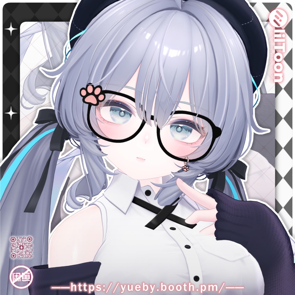 13 Avatars ๐ธ NekoPaw Glasses