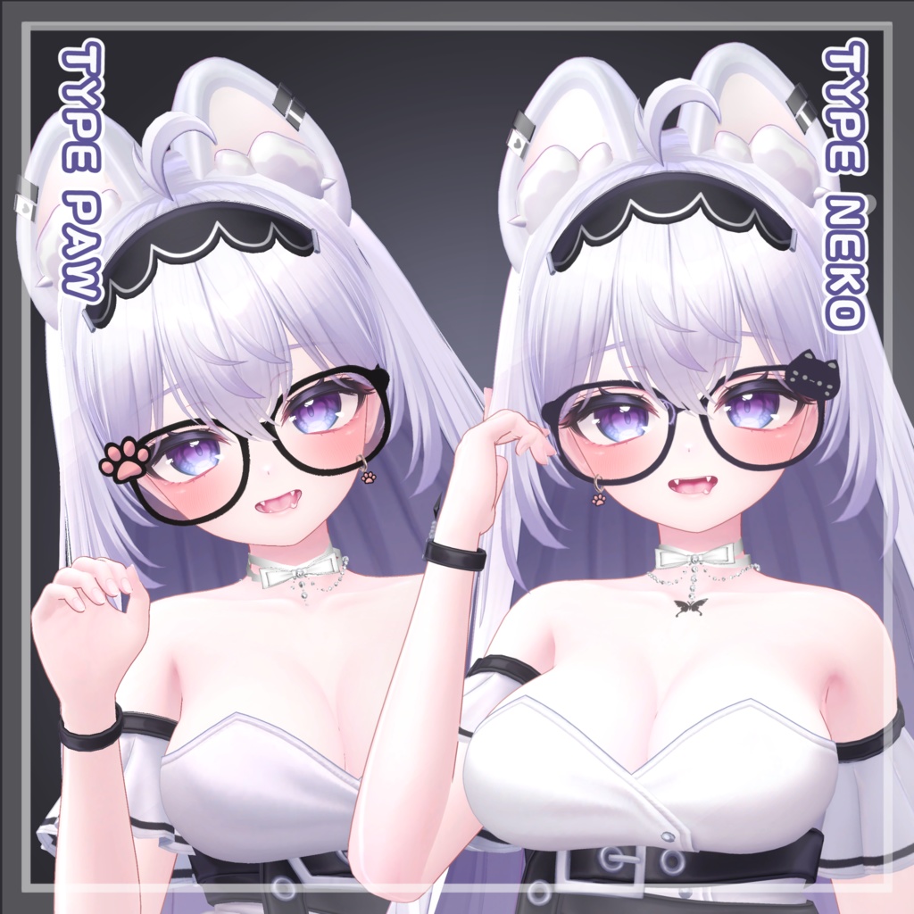 13 Avatars ๐ธ NekoPaw Glasses