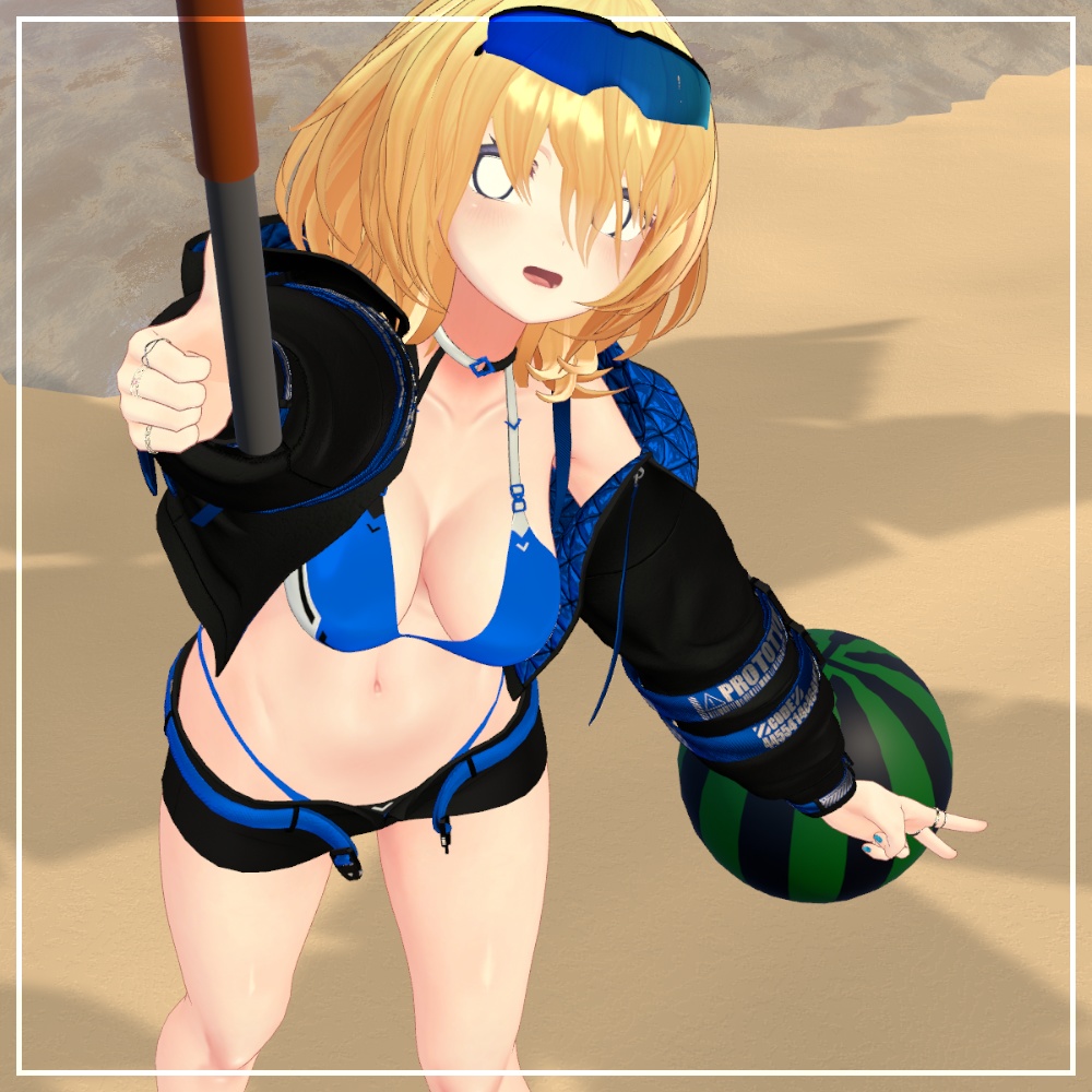 【VRChat】スイカ割りギミック【ワールド用ギミック】