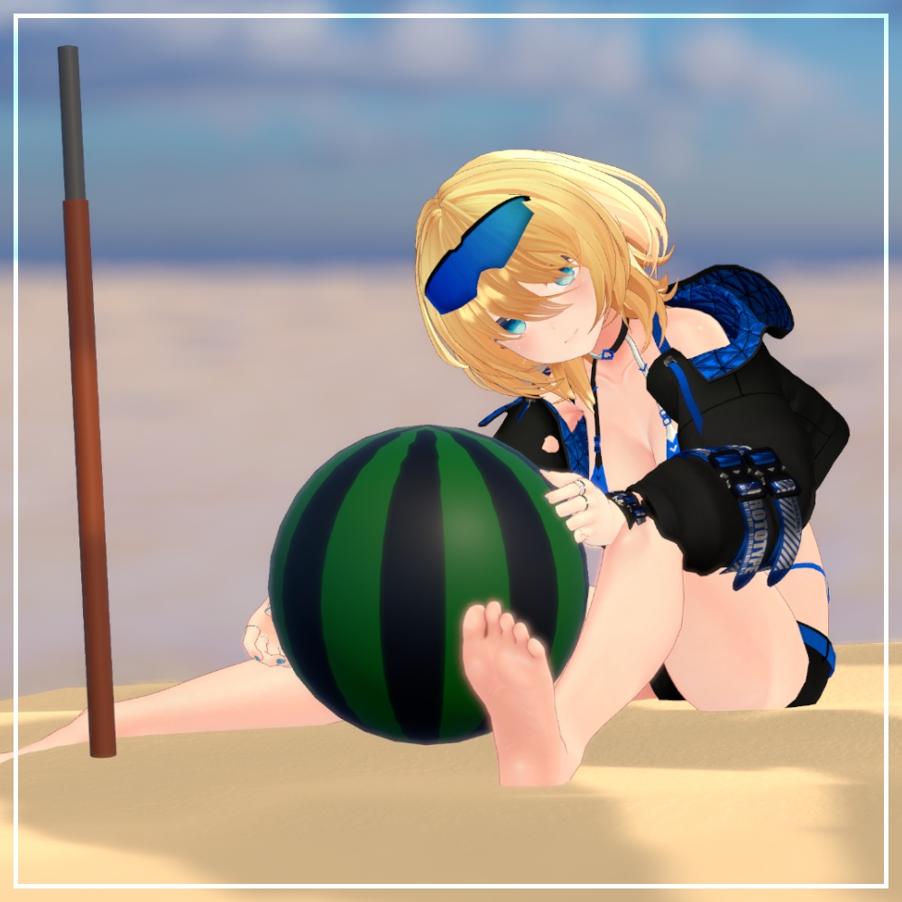 【VRChat】スイカ割りギミック【ワールド用ギミック】