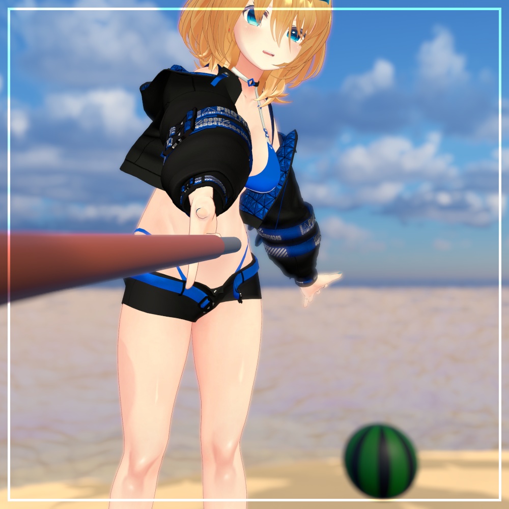 【VRChat】スイカ割りギミック【ワールド用ギミック】