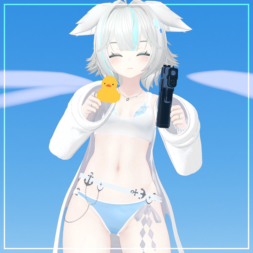 【VRChat】ワールド用ギミック:なんでも水鉄砲システム【無料配布】