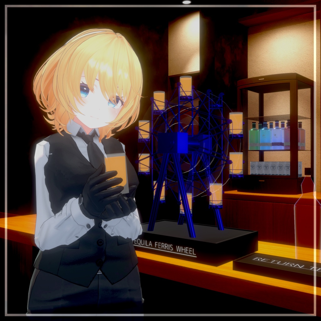 【VRChat想定】テキーラ観覧車【回る!飲める!】