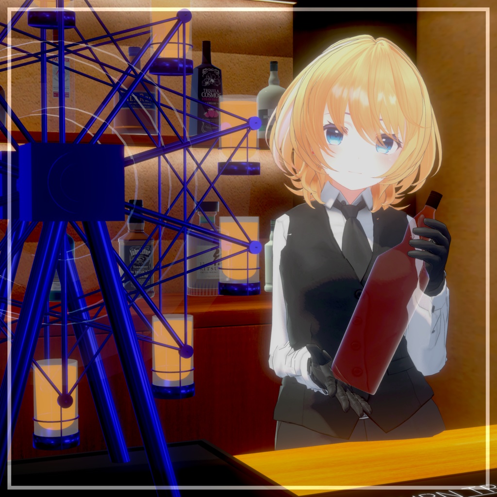 【VRChat想定】テキーラ観覧車【回る!飲める!】