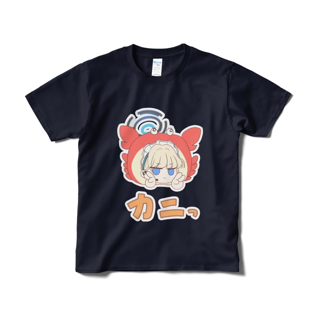 トキのカニピースTシャツ