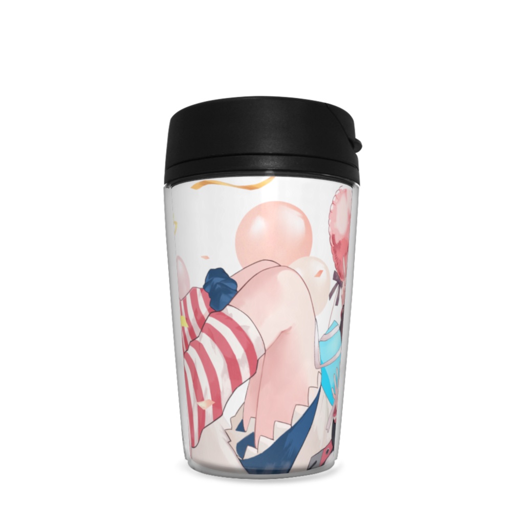 2024年招来ななし誕生日イラストタンブラー