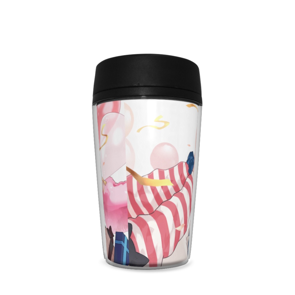 2024年招来ななし誕生日イラストタンブラー