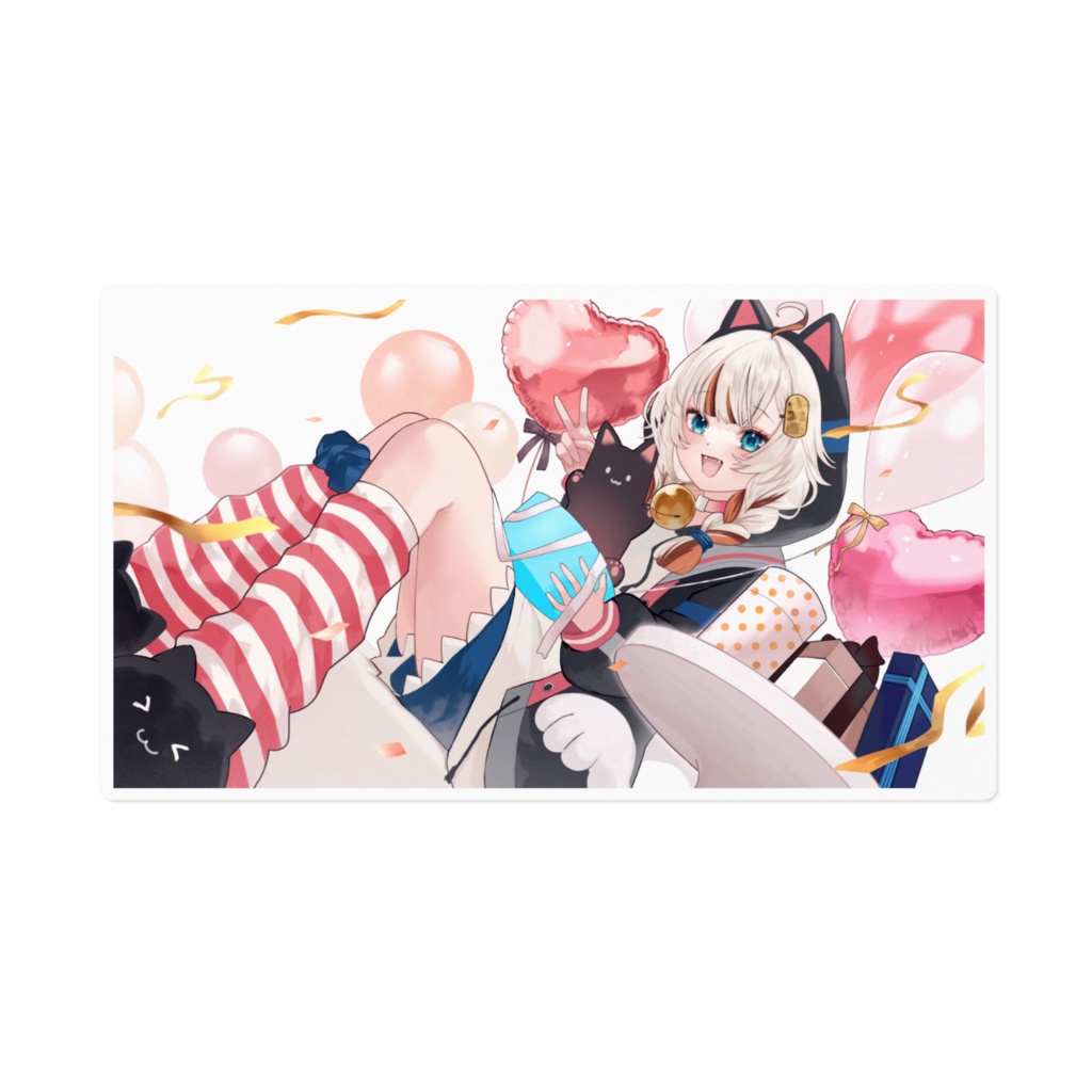 2024年招来ななし誕生日イラストステッカー