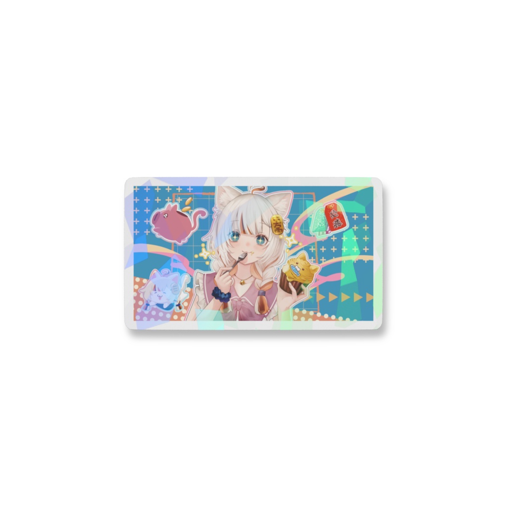 2025年招来誕生日グッズ ホログラムステッカー