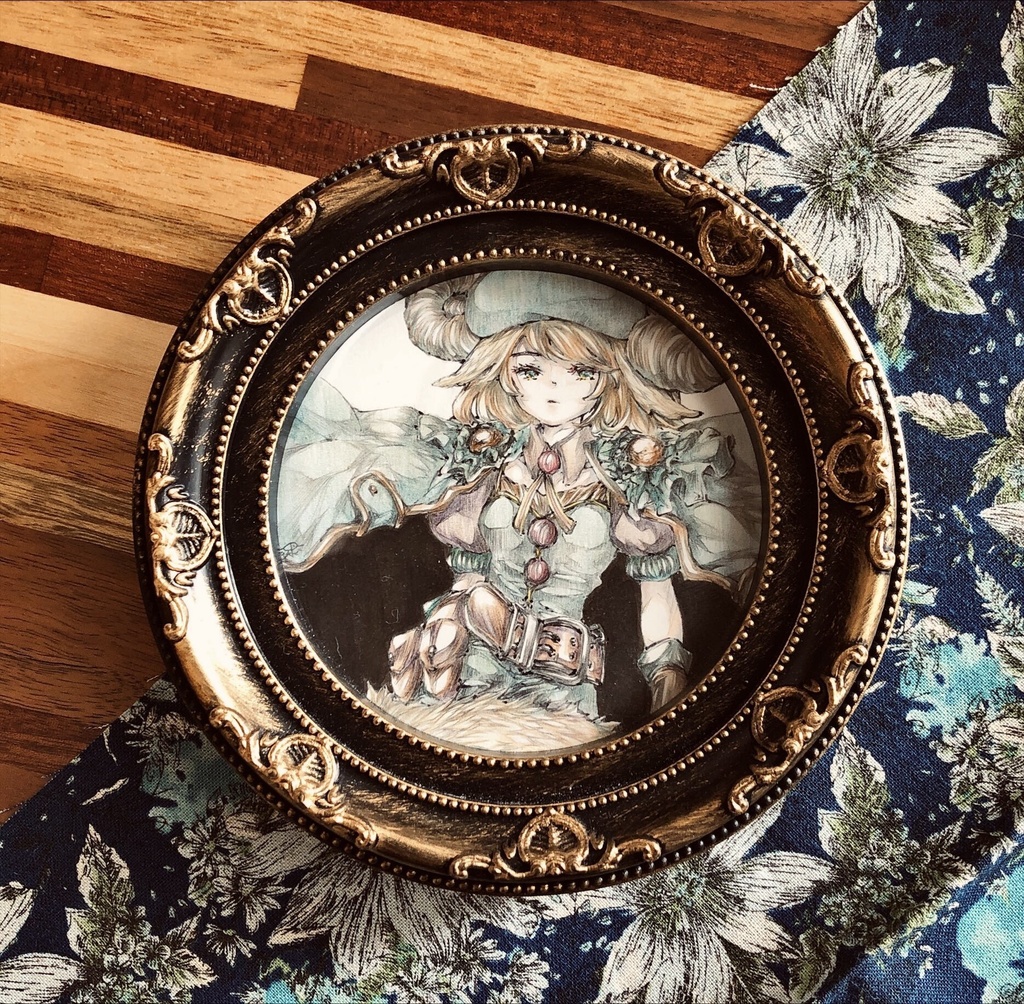 「兎」「狐」「羊」原画