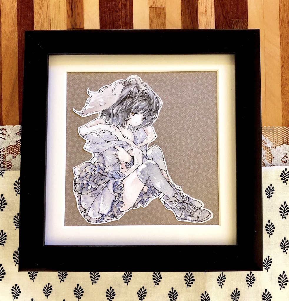 ファンタジーイラスト原画