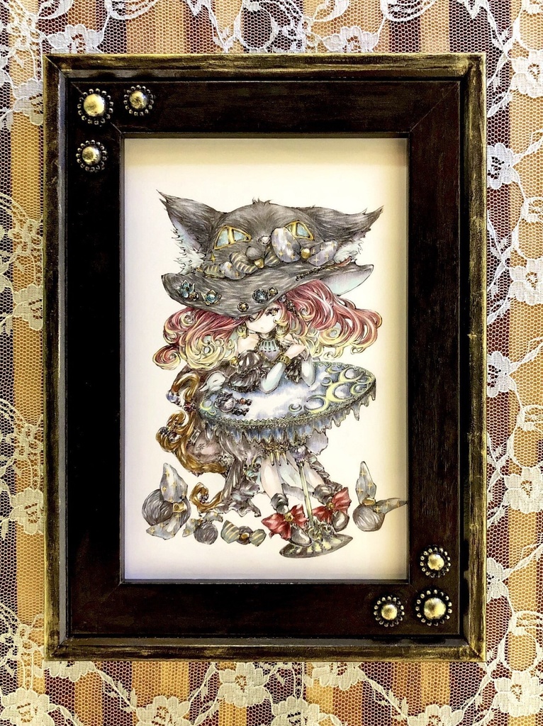 ファンタジーイラスト原画