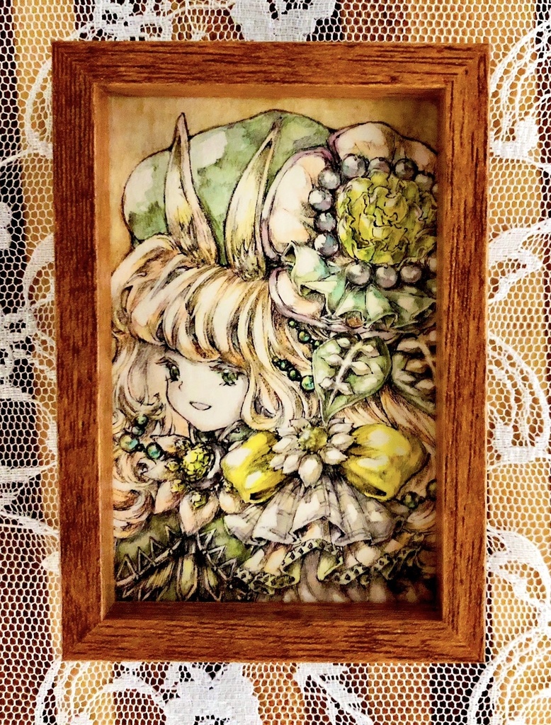 ファンタジーイラスト原画