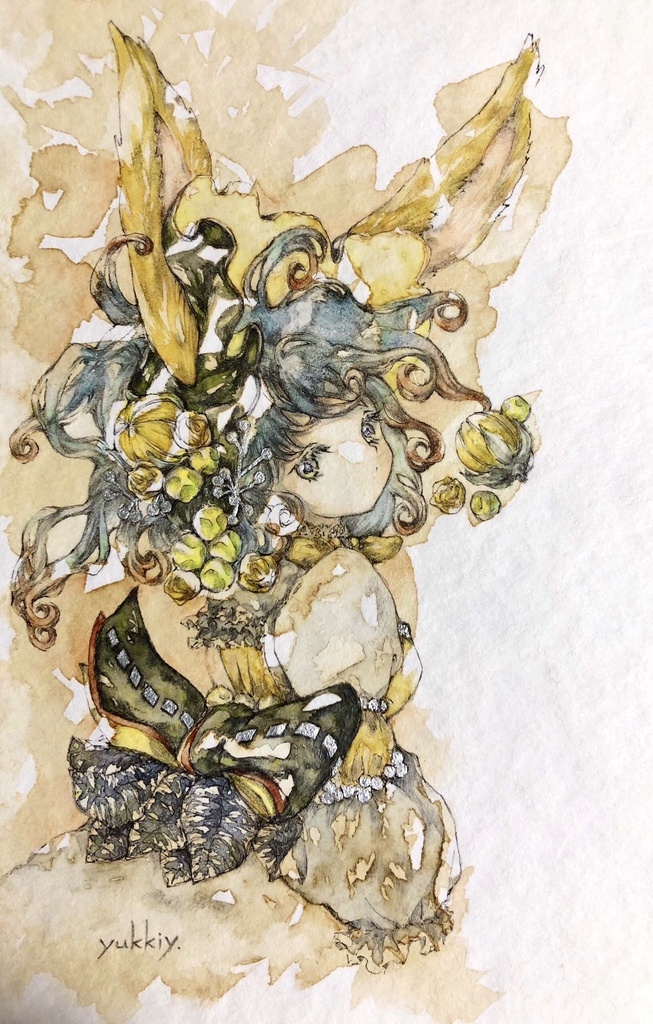 “ Halloween Night " 原画