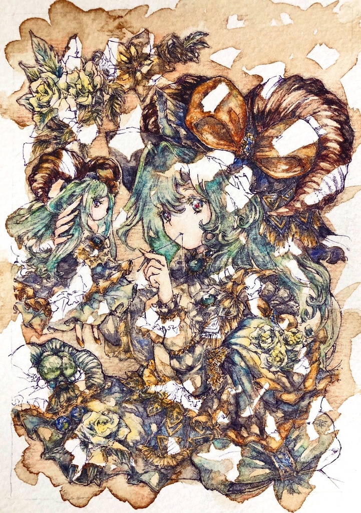 “ Halloween Night " 原画