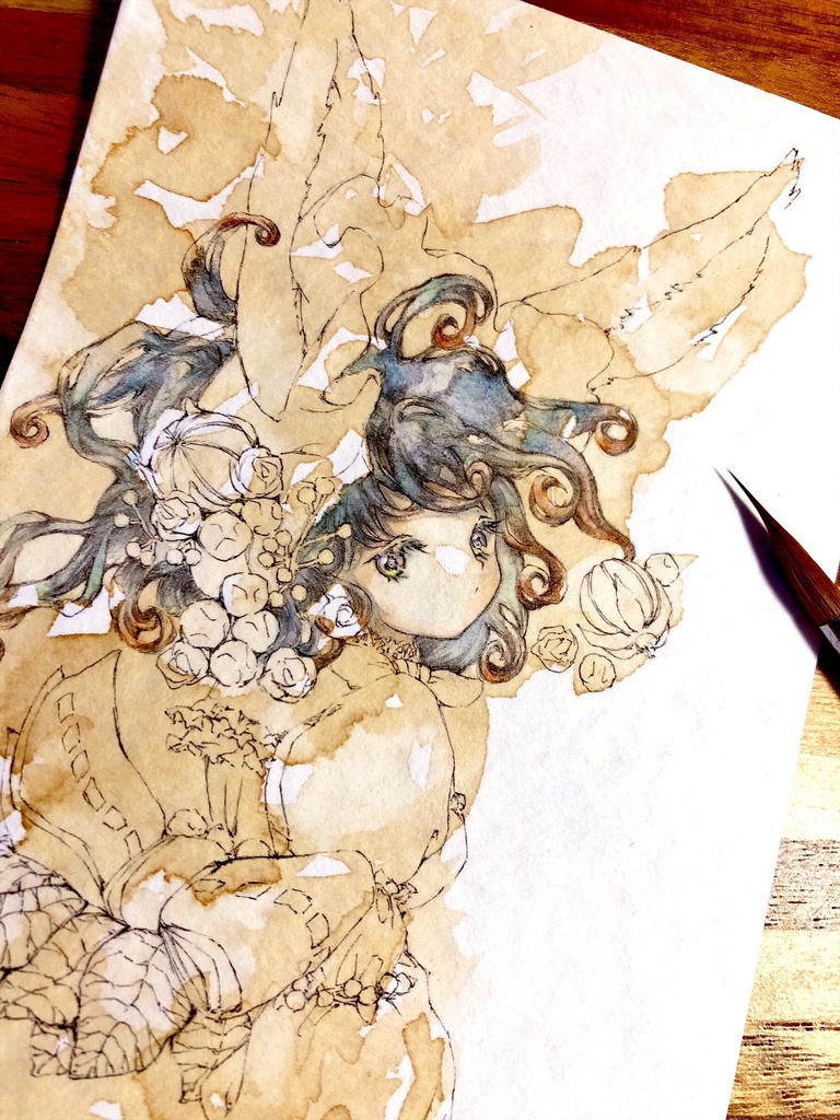 “ Halloween Night " 原画