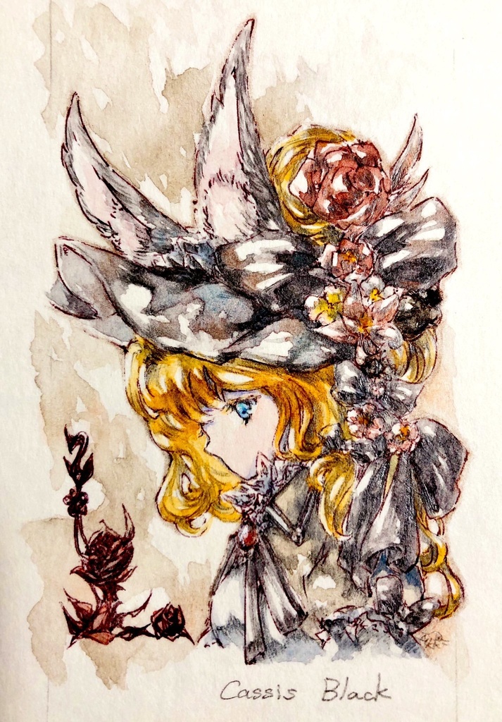 “ お耳帽子 ” 原画