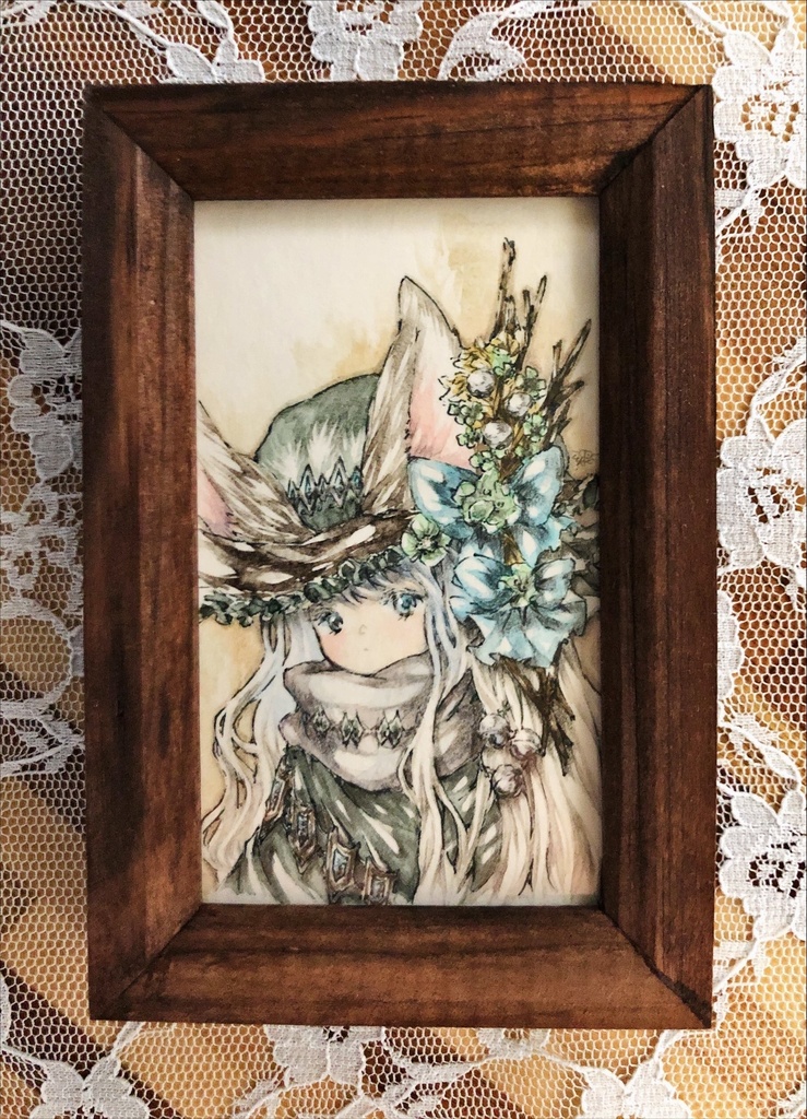 “ お耳帽子 ” 原画