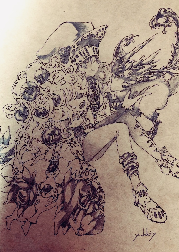 ドローイング原画