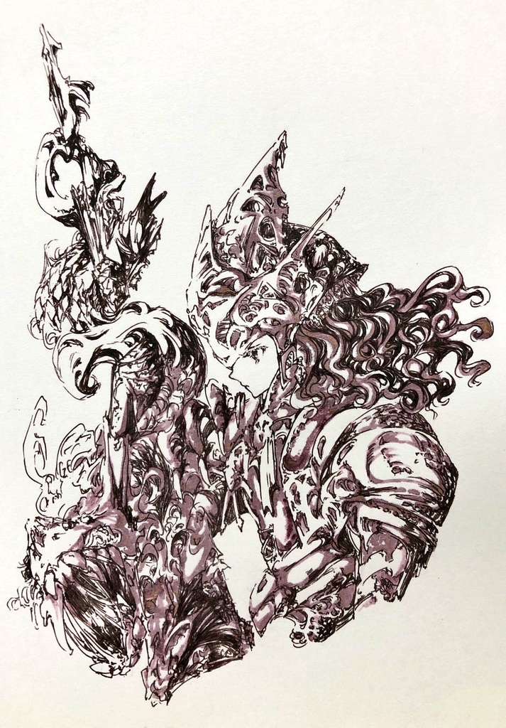 ドローイング原画