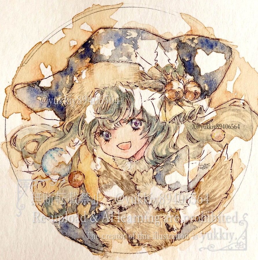 クリスマスドローイング