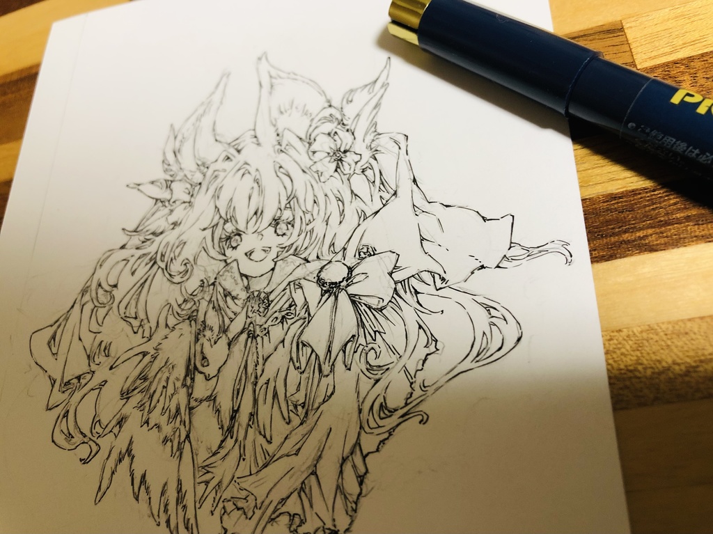 「 Have a spooky night! 」原画