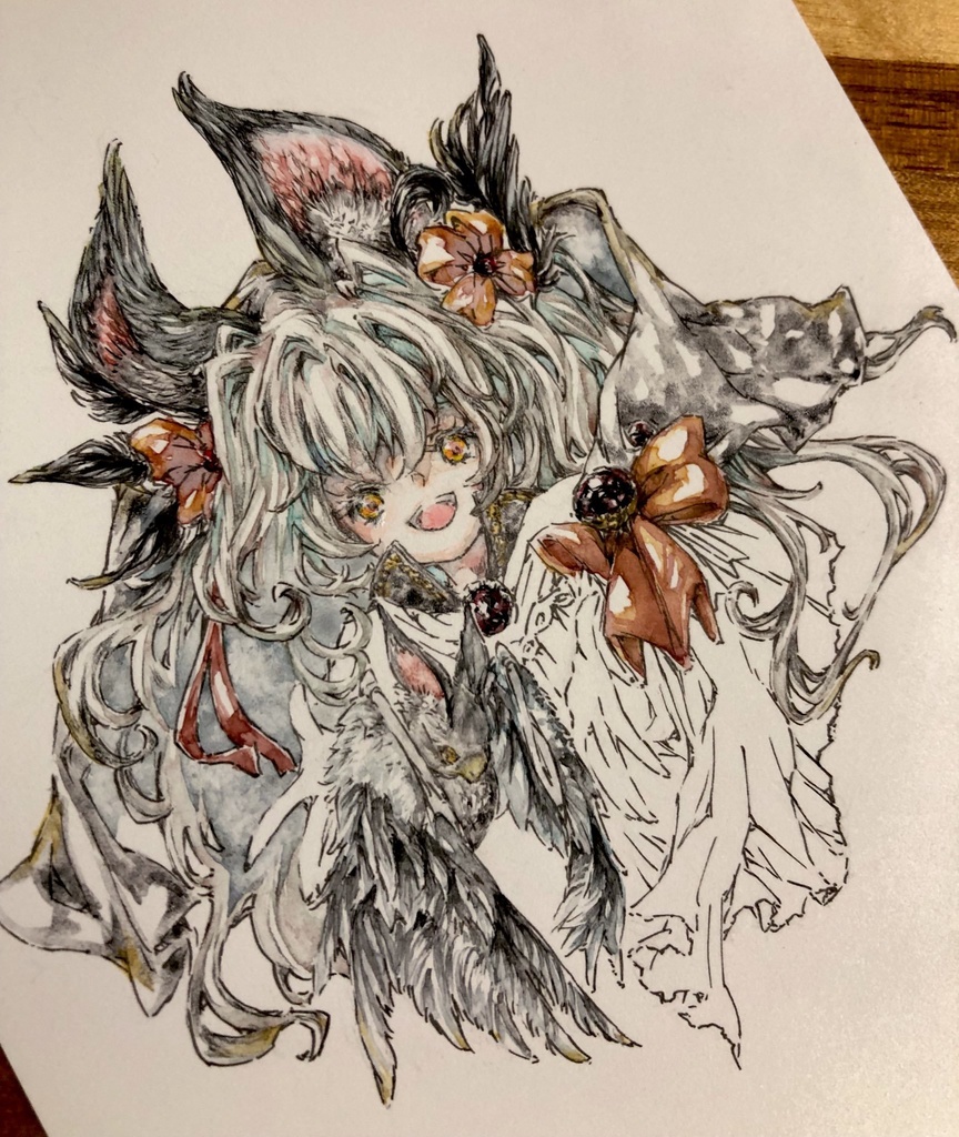 「 Have a spooky night! 」原画