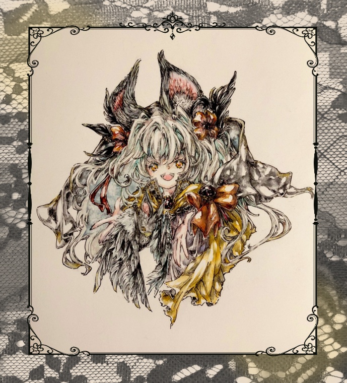 「 Have a spooky night! 」原画