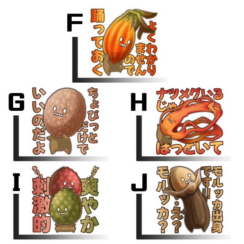 すぱいすステッカーvol.2 単品