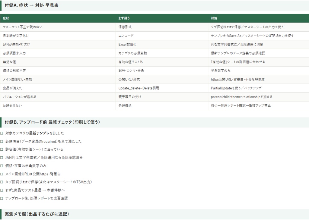 出品マスターシート Amazon版 v1.0