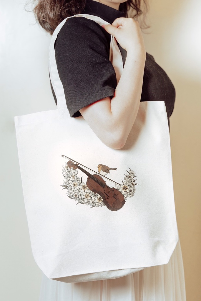 バイオリントートバッグ