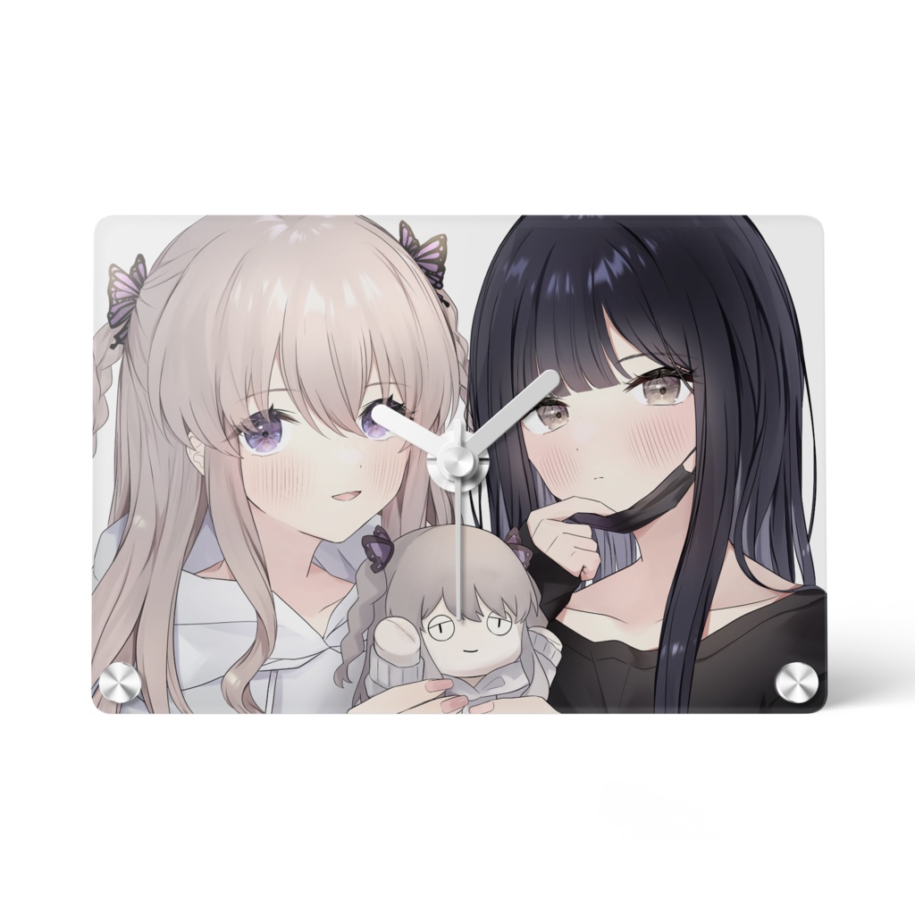 【夜ノ家】アクリル時計